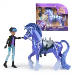 Spin Master Unicorn Academy &ndash; Rory ir Storm vienaragio rinkinys su tikrais karčiais ir uodega bei &scaron;epetėliu