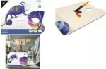 Kangaro nuplė&scaron;iama paletė A3, 36 lapai, 50 gsm, balta, va&scaron;ku padengta, su nyk&scaron;čio įduba K-830190
