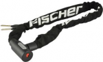 FISCHER Ketten-Fahrradschloss, L&auml;nge: 900 mm, schwarz Kette aus hochfestem geh&auml;rtetem Stahl, Durchmesser: 20 mm, - 1 St&uuml;ck (85898)