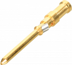 HARTING HAN 09150006124 - Kontakt-Stift, 0,14-0,37 mm&sup2;, Kupfer, vergoldet (09 15 000 6124)