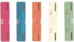 herlitz Heftstreifen 34 x 150 mm, RC-Karton, farbig sortiert blauer Engel, farbig sortiert: 6 x 25 St&uuml;ck in den Farben - 1 St&uuml;ck (8767709)