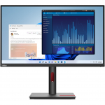 Lenovo ThinkVision T27p-30 LED display 68.6 cm (27) 3840 x 2160 pixels 4K Ultra HD Black