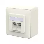 METZ CONNECT Jungtis E-DAT C6A LSA++ 2 Portų AP reinwei