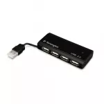 Kensington PocketHUB Mini USB 2.0 &scaron;akotuvas, 4 lizdai (33399EU)