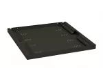 Triton RAB-UP-750-A4 19 colių 1U lentyna 750mm 80kg juoda ventiliuojama