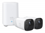 Eufy Security, eufyCam 2 Pro Wireless Home Security Camera System, 365-Day Battery Life, HomeKit Compatibility, 2K Resolution, IP67 Weatherproof, Night Vision, 2-Cam Kit, No Monthly Fee