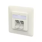 METZ CONNECT jungiamasis lizdas E-DAT C6A LSA++ 2 prievadų UP reinwei