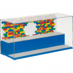 Lego Play & Display Case Classic Gablotka z platformą niebieska