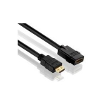 Purelink PureInstall PI1100 High Speed - HDMI mit Ethernet-Verl&auml;ngerungskabel - HDMI (W) bis HDMI (M) - 1,0m - Dreifachisolierung - Schwarz (PI11000-10)