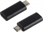 ShiverPeaks 14-05019 USB 2.0 MicroB 3.1 C Schwarz Kabelschnittstellen-/adapter - Adapter