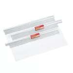 herlitz knygų apsauginė plėvelė, 400 mm x 5 m, PP, permatoma, nelipni