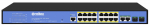 Ernitec Managed Layer 2+ Switch, 16 ports, 2 x Gigabit RJ45 ports (ELECTRA-M16-1GB-285W)