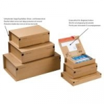 ColomPac Paket-Versandkarton POST, Gr&ouml;&szlig;e: L, braun Innenma&szlig;e: (B)330 x (T)290 x (H)120 mm (CP 067.06)