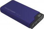 RealPower PB-15000C Navy Blue Akkuladeger&auml;t 15000 mAh Schwarz - Blau (333643)