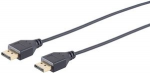shiverpeaks BASIC-S DisplayPort 1.2 Kabel, schwarz, 3.0 m Stecker - Stecker (20P20C), extra d&uuml;nn, Pins vergoldet, Ka - 1 St&uuml;ck (BS10-49045)