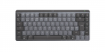 Logitech Master Series MX Mechanical Mini - Tastatur - hinterleuchtet - kabellos - Bluetooth LE - QWERTY - Nordisch (D&auml;nisch/Finnisch/Norwegisch/Schwedisch)