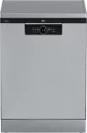 Indaplovė BEKO BDFN26531X &mdash; laisvai pastatoma 60 cm, 15 komplektų, 46 dB, nerūdijančio plieno, LED lietimui jautrus ekranas