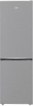 BEKO Refrigerator | B1RCNA364XB | Energy efficiency class E | Free standing | Combi | Height 186.5 cm | No Frost system | Fridge net capacity 210 L | Freezer net capacity 106 L | 37 dB | Grey
