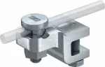 OBO Bettermann Falzklemme 5004 DIN-FT 12 cinkuota kar&scaron;tuoju būdu (5304407)