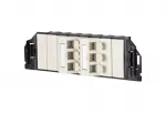 RJ-45 lizdas BTR NETCOM 130B11S60301-E Perlų baltumo