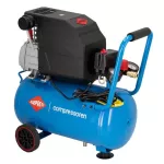 AIRPRESS Kompresorius 24L HL260-25 206L/min 2HP Tiesioginė Pavara Alyvos Tepimas Su Ratukais