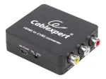Gembird HDMI to CVBS + Stereo Audio Converter