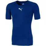 Puma LIGA Baselayer trumpomis rankovėmis vyri&scaron;ki mar&scaron;kinėliai mėlyni