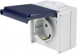 as - Schwabe 62460 Aufputz-Steckdose IP54 (62460)