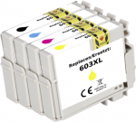 Renkforce Tinte Kombi-Pack ersetzt Epson 603XL (C13T03A645) Kompatibel Schwarz, Cyan, Magenta, Gelb RF-I-E-603XLBKCMY4PK RF-5655898 (RF-5655898)