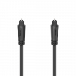 Hama - Digitales Audio-Kabel (optisch) - TOSLINK m&auml;nnlich bis TOSLINK m&auml;nnlich - 3,0m - Schwarz (00205135)