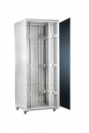 SOMI Networks | 42U, 19&Prime; Freestanding Cabinet | 42U-80/100NACP | Gray | Max Load 800kg; Removable and Lockable Side Panels; Perforated Metal Doors; Unassembled | Depth: 100 cm