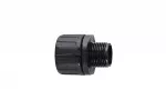 HellermannTyton HG-67-S-M63 BK tiesusis jungiamasis elementas NW67 M63x1.5 juodas