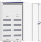 Hager FWB62N. Produktfarbe: Wei&szlig;, Anzahl enthaltener Produkte: 1 St&uuml;ck(e). Breite: 500 mm, Tiefe: 160 mm, H&ouml;he: 950 mm (FWB62N)