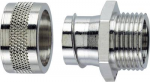 Lapp SILVYN 55502021 - Metallisch - Vernickeltes Messing - Metrisch - M20x1.5/1 - 1 cm - IP54 (55502021)