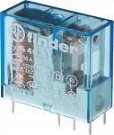 FINDER FIN 40.61.7 24V4 - Steck-Printrelais, 1 CO, 16 A, AgSnO2, 24 V DC sensitiv (406170244001)