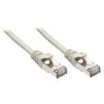 Lindy - Patch-Kabel - RJ-45 (M) bis RJ-45 (M) - 2,0m - Foiled Unshielded Twisted Pair (F/UTP) - CAT 5e - ohne Haken - Grau (48392)