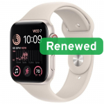 Grade A++ | Apple Watch SE2 LTE 40mm | 1.57" Retina OLED LTPO | LTE | Starlight | watchOS | Apple Renew