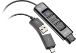 POLY DA85-M USB to QD Black Adapter TAA
