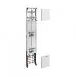 Hager universZ ZH53X3 pilnas skaitiklių skydas 1350 mm, 2 skaitiklių vietos, 1 laukas, EON