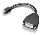 Lenovo 0B47090 vaizdo kabelio adapteris 0,2 m Mini-DisplayPort &rarr; SL-DVI juodas