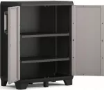 KETER LOW CABINET PRO 68x39x90cm Juoda/Pilka