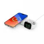 Twelve South ButterFly SE 2-in-1 Qi2 belaidis įkroviklis (Space Gray, US ki&scaron;tukas)
