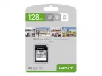 PNY Elite 128GB SDXC UHS-I U1 Class 10 atminties kortelė - iki 100MB/s skaitymo