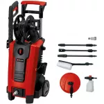 Slėginis plovimo aparatas TE-HP 140 (raudonas/juodas, 1.900 W, 140 bar)