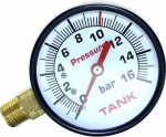 Aerotec Manometer 9052070 Au&szlig;engewinde 1/4 1 St. (9052070)