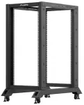 Lanberg Atviras Stovas 22U 600x1000 Juodas (22HE, 19 col.)