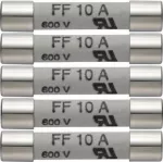 Testo lydusis saugiklis 10 A, 600 V (0590 0005)
