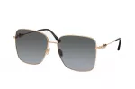 JIMMY CHOO HESTER-S-2M2 Moteri&scaron;ki Akiniai nuo Saulės &ndash; Juodas Rėmas, Pilki Gradientiniai Lę&scaron;iai 59mm
