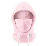 Qunature Arctic Velvet slidinėjimo balaklava, dydis M, rožinė
