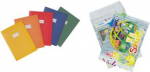 HERMA Heftschoner, aus Papier, DIN A4, 5er Set 100% Altpapier, mit Beschriftungsetikett, sortiert in den - 1 St&uuml;ck (20229)